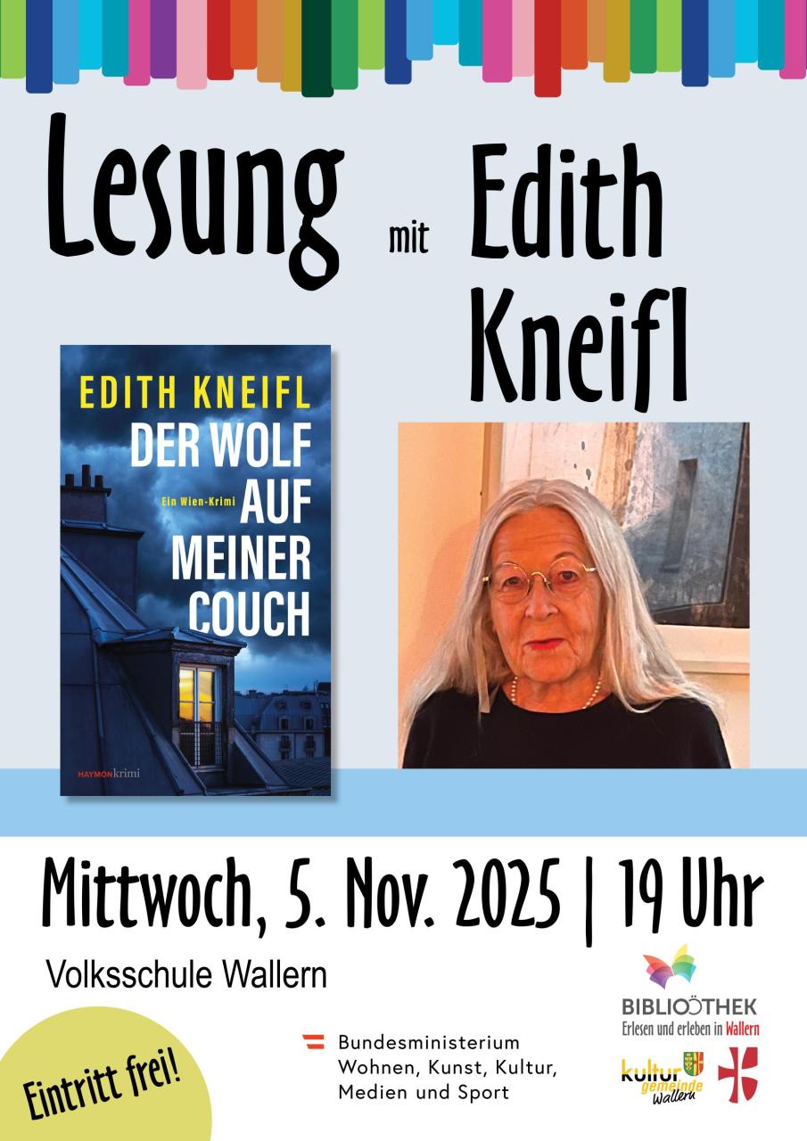 Lesung mit Edith Kneifl