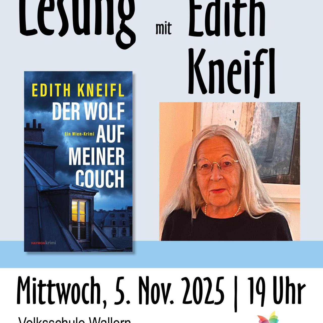 Lesung mit Edith Kneifl