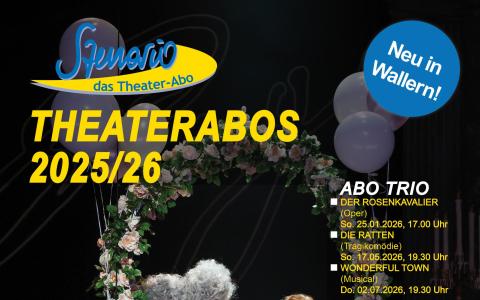 Neue Theaterabos 2025-26
